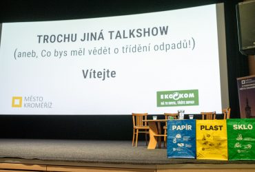 Žáci z Kroměříže se učili třídit odpad zábavnou formou
